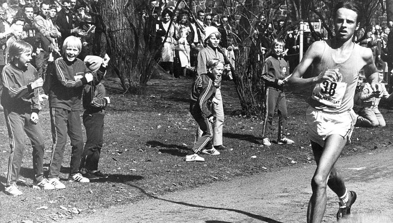 Lasse Virén springer maraton 1971